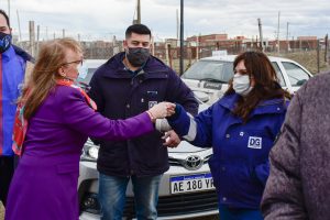 El Gobierno inauguró red de distribución de gas del Bº 22 de Septiembre de Río Gallegos