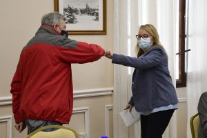 Alicia concretó mesa de trabajo con los intendentes de Pico Truncado, Puerto Deseado y El Chaltén