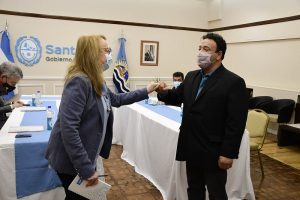 Alicia concretó mesa de trabajo con los intendentes de Pico Truncado, Puerto Deseado y El Chaltén