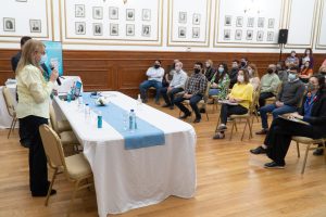 Alicia valoró la labor de lxs agentes territoriales en el marco del "Vacunate en casa"