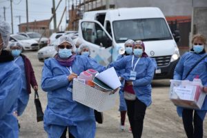 “Vacunate en Casa”: se concretó la primera jornada del operativo territorial de vacunación en barrios de Río Gallegos
