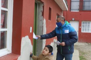 “Vacunate en Casa”: se concretó la primera jornada del operativo territorial de vacunación en barrios de Río Gallegos
