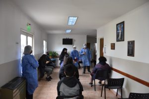 “Vacunate en Casa”: el operativo de vacunación territorial llegó a barrios del sector este de Río Gallegos
