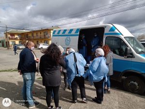 “Vacunate en Casa”: el operativo de vacunación territorial llegó a barrios del sector este de Río Gallegos