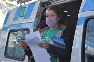 “Vacunate en Casa”: el operativo de vacunación territorial llegó a barrios del sector este de Río Gallegos