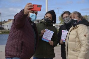 “Vacunate en Casa”: el operativo de vacunación territorial llegó a barrios del sector este de Río Gallegos