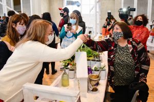 Alicia asistió a las celebraciones por el Día de la Primavera