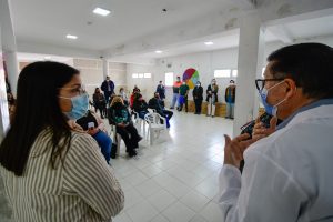 Concretaron jornada de trabajo previa a la puesta en marcha del operativo “Vacunate en casa” en Puerto Deseado