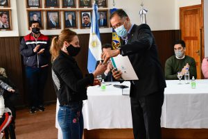 Alicia encabezó el acto de entrega de viviendas en Puerto Deseado y Río Gallegos