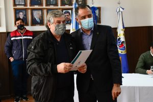 Alicia encabezó el acto de entrega de viviendas en Puerto Deseado y Río Gallegos