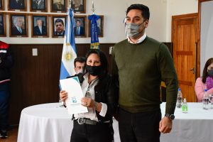 Alicia encabezó el acto de entrega de viviendas en Puerto Deseado y Río Gallegos