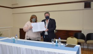 Alicia firmó convenios de cooperación con la Universidad Tecnológica Nacional