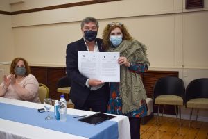 Alicia firmó convenios de cooperación con la Universidad Tecnológica Nacional