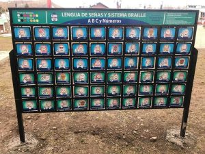Educación implementó proyecto “Mural Inclusivo”