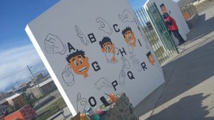 Educación implementó proyecto “Mural Inclusivo”