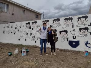 Educación implementó proyecto “Mural Inclusivo”