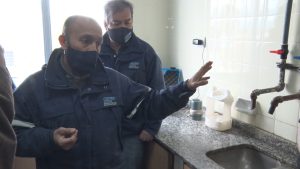 Autoridades Provinciales anunciaron la finalización de las tareas de limpieza en la Planta Potabilizadora de Agua de Río Gallegos
