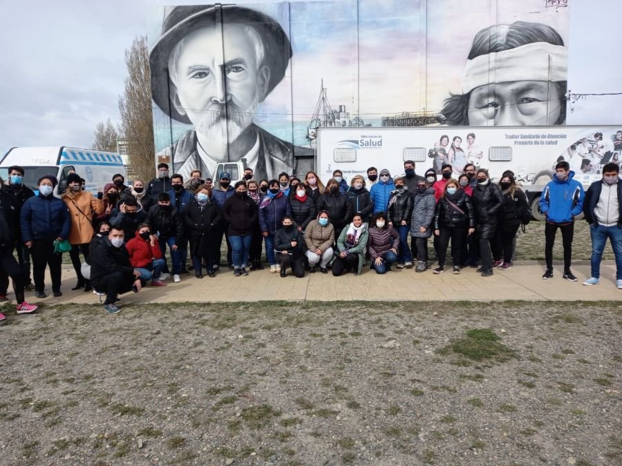 “Vacunate en Casa”: Los operativos territoriales de vacunación se desplegaron en Río Gallegos, Caleta Olivia y Puerto Deseado