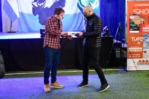 La Gobernadora participó de la inauguración del Complejo Deportivo de la Asociación Obrera Minera Argentina