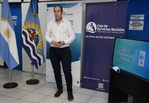 El Gobierno presentó la nueva credencial digital de la Caja de Servicios Sociales