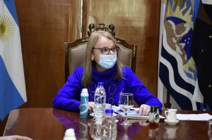 Alicia se reunió con la Vocal por los Pasivos en la Caja de Previsión Social