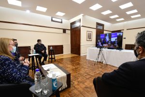 Resaltaron el convenio que permitirá la adquisición de insumos para las Fuerzas de Seguridad