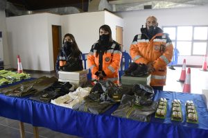 Alicia entregó equipamiento a la Policía de Santa Cruz y Protección Civil