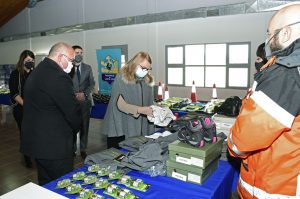 Alicia entregó equipamiento a la Policía de Santa Cruz y Protección Civil