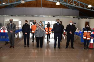 Alicia entregó equipamiento a la Policía de Santa Cruz y Protección Civil