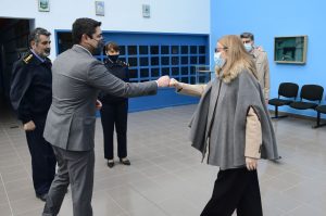 Alicia entregó equipamiento a la Policía de Santa Cruz y Protección Civil