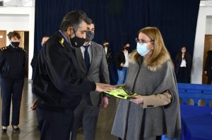 Alicia entregó equipamiento a la Policía de Santa Cruz y Protección Civil