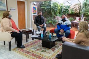 Alicia se reunió con el Secretario General de la CGT Zona Sur