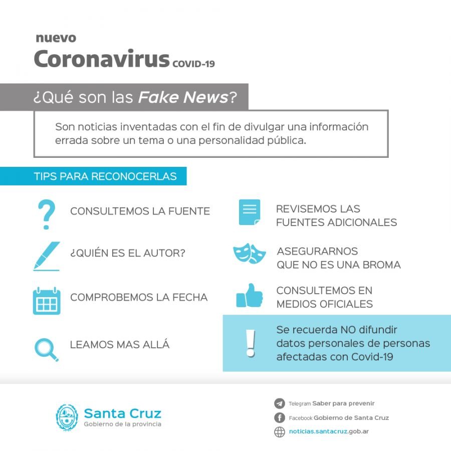 Evitar la propagación de información falsa o con contenidos discriminatorios y estigmatizantes
