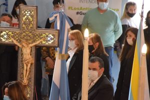 El Gobierno de Santa Cruz acompañó la despedida pública del intendente Guillermo Mercado
