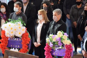 El Gobierno de Santa Cruz acompañó la despedida pública del intendente Guillermo Mercado