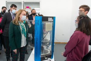 Alicia inauguró un nuevo Núcleo Educativo y entregó viviendas en Perito Moreno