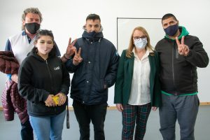 La comunidad educativa de Escuela Industrial N° 11 recibió con gran entusiasmo el nuevo edificio