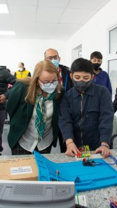 La comunidad educativa de Escuela Industrial N° 11 recibió con gran entusiasmo el nuevo edificio