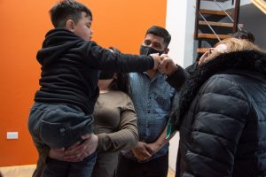 Las nuevas viviendas adjudicadas en Perito Moreno son hoy el futuro soñado para las familias propietarias