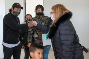 Las nuevas viviendas adjudicadas en Perito Moreno son hoy el futuro soñado para las familias propietarias