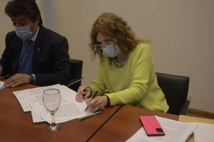 Destacaron la importancia de la firma de convenios en el marco del programa “Descuentos Mayores”
