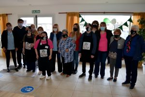 Alicia recorrió la panadería de la Asociación de Padres Pro Ayuda al Discapacitado