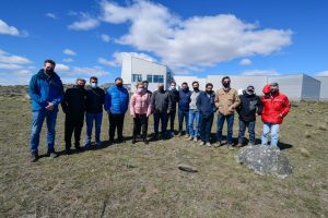 Alicia destacó la jornada de trabajo con el INPRES en El Calafate
