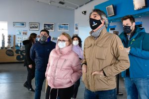 Alicia destacó la jornada de trabajo con el INPRES en El Calafate
