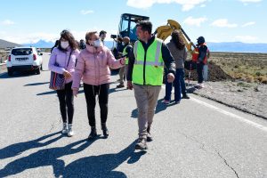 Alicia destacó la jornada de trabajo con el INPRES en El Calafate