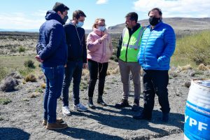 Alicia destacó la jornada de trabajo con el INPRES en El Calafate