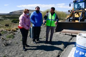 Alicia destacó la jornada de trabajo con el INPRES en El Calafate