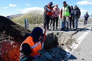 Alicia destacó la jornada de trabajo con el INPRES en El Calafate