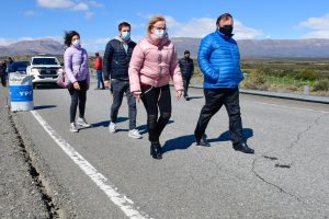 Alicia destacó la jornada de trabajo con el INPRES en El Calafate