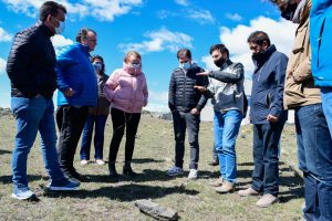 Alicia destacó la jornada de trabajo con el INPRES en El Calafate